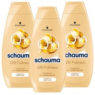 Schauma Q10 regeneračný šampón Q10 400 ml x 3 Schauma Q10 regeneračný šampón Q10 400 ml x 3