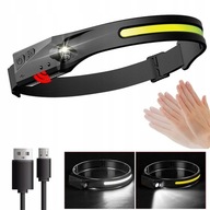HLAVOVÁ LAMPA SENZOR POHYBU LED COB HLAVOVÁ LAMPA USB HLAVOVÁ LAMPA SENZOR POHYBU LED COB HLAVOVÁ LAMPA USB