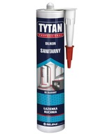 Sanitárny silikón Titanium bezfarebný 280 ml Sanitárny silikón Titanium bezfarebný 280 ml
