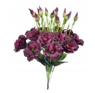 EUSTOMA umelá kvetinová kytica BURGUNDY jarná 48 cm