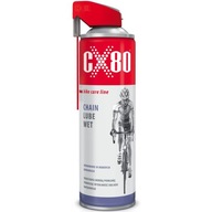 CX80 Chain Lube Mokrý sprej na reťaz na bicykel 500 ml CX80 Chain Lube Mokrý sprej na reťaz na bicykel 500 ml