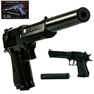 KOVOVÁ BB pištoľ C.20+ DESERT EAGLE 6 MM KOVOVÁ BB pištoľ C.20+ DESERT EAGLE 6 MM