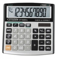 Kancelárska kalkulačka CITIZEN CT-500VII 10-miestna šedá Kancelárska kalkulačka CITIZEN CT-500VII 10-miestna šedá