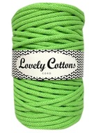 Bavlnená šnúrka Lovely Cottons 5 mm Limetka Bavlnená šnúrka Lovely Cottons 5 mm Limetka