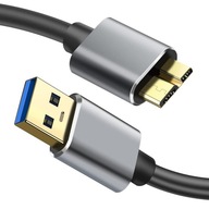 Externý pevný disk USB 3.0 A Male to Micro B 2m Externý pevný disk USB 3.0 A Male to Micro B 2m