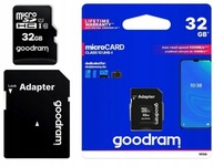 PAMÄŤOVÁ KARTA GOODRAM 32 GB MICRO SD HC CLASS 10 PAMÄŤOVÁ KARTA GOODRAM 32 GB MICRO SD HC CLASS 10