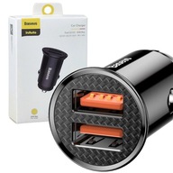 Baseus Kruhová nabíjačka do auta, 30W 5A USB Baseus Kruhová nabíjačka do auta, 30W 5A USB