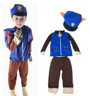 CHASE PAW PATROL MASTER PARTY KOSTUM L122/128 CHASE PAW PATROL MASTER PARTY KOSTUM L122/128