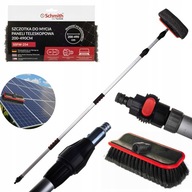 Teleskopická kefa na umývanie fotovoltaických panelov na strechách, 4,9 m Teleskopická kefa na umývanie fotovoltaických panelov na strechách, 4,9 m