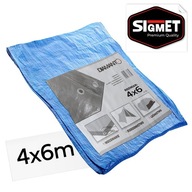 PLACHTA 4x6m 6x4 AUTOTERASA HRUBÁ VODEODOLNÁ Silná vystužená GARÁŽ PLACHTA 4x6m 6x4 AUTOTERASA HRUBÁ VODEODOLNÁ Silná vystužená GARÁŽ