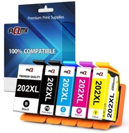 5x ATRAMENTY 202 XL PRE EPSON XP-6000 XP-6100 XP-6105 5x ATRAMENTY 202 XL PRE EPSON XP-6000 XP-6100 XP-6105