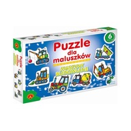 Puzzle pre 2-ročného chlapca 2 + STAVEBNÉ STROJE Puzzle pre 2-ročného chlapca 2 + STAVEBNÉ STROJE
