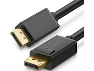 Kábel DisplayPort na DisplayPort UGREEN 4K, 3D, 2m Kábel DisplayPort na DisplayPort UGREEN 4K, 3D, 2m