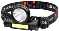 HLAVOVÁ LAMPA HLAVOVÁ LAMPA 3W LED + COB 3 REŽIMY + USB KÁBEL HLAVOVÁ LAMPA HLAVOVÁ LAMPA 3W LED + COB 3 REŽIMY + USB KÁBEL