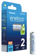 Batérie PANASONIC ENELOOP 2000 mAh R6 AA, 2 kusy Batérie PANASONIC ENELOOP 2000 mAh R6 AA, 2 kusy
