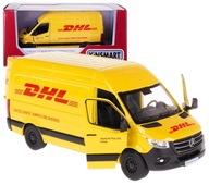 KURIÉR DHL MERCEDES SPRINTER 1:48 KINSMART BOX