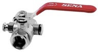 Arco SENA 3/4" guľový ventil s vypúšťaním a vypúšťaním. Arco SENA 3/4" guľový ventil s vypúšťaním a vypúšťaním.