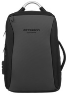 Batoh na notebook Peterson odolný do mestskej práce + USB typu C Batoh na notebook Peterson odolný do mestskej práce + USB typu C