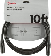 Profesionálny mikrofónový kábel Fender 3m Profesionálny mikrofónový kábel Fender 3m