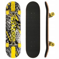 Klasická profilovaná drevená doska na skateboard