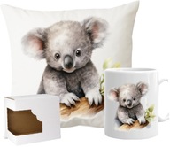 SET Vankúš + hrnček s motívom KOALA, MALÁ KOALA SET Vankúš + hrnček s motívom KOALA, MALÁ KOALA