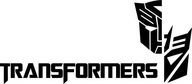 Transformers Decepticon Logo Nálepka Nápis 50x20