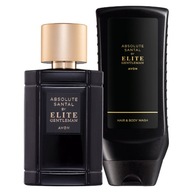 Sada kozmetiky AVON Elite Gentleman Absolute Santal _ Voda + Gél Sada kozmetiky AVON Elite Gentleman Absolute Santal _ Voda + Gél