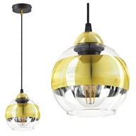Stropné LED lustrové svietidlo GLASS EZ1 z čierneho zlata Stropné LED lustrové svietidlo GLASS EZ1 z čierneho zlata