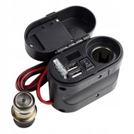 NABÍJAČKA DO AUTO ZÁSUVKY 2x USB VOLTMETER NABÍJAČKA DO AUTO ZÁSUVKY 2x USB VOLTMETER