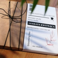 Kvitnúca čajová súprava 3 ks Bonboniéra Kvitnúca čajová súprava 3 ks Bonboniéra
