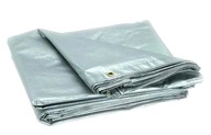 ŠEDÁ PLACHTA 4X3 HRUBÁ SILNÁ 130G/M2 VODEODOLNÁ ŠEDÁ PLACHTA 4X3 HRUBÁ SILNÁ 130G/M2 VODEODOLNÁ
