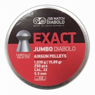 Diabolo JSB EXACT pelety 5,50 mm 1 balenie = 250 ks.