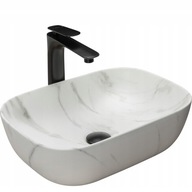 Keramické umývadlo BELINDA MARBLE STONE MATT Keramické umývadlo BELINDA MARBLE STONE MATT