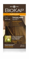 Biokap Nutricolor prírodná farba na vlasy, 7,0 stredná blond Biokap Nutricolor prírodná farba na vlasy, 7,0 stredná blond