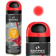 Soppec FLUO TP geodetická farba v spreji červená 1 ks Soppec FLUO TP geodetická farba v spreji červená 1 ks