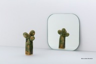 2 mm zrkadlo - zaoblený štvorec - 20x20 cm