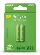 GP ReCyko AAA batérie 850mAh 2 ks. GP ReCyko AAA batérie 850mAh 2 ks.