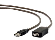 Kábel GEMBIRD UAE-01-5M (USB 2.0 M – USB 2.0 F; 5 m