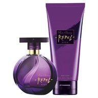 AVON Far Away Rebel Cosmetics Set Eau de Parfum 50 ml Balzam