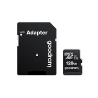 Pamäťová karta MicroSD 128GB GOODRAM + adaptér triedy 10