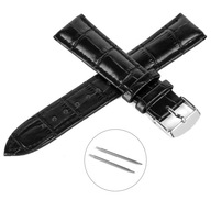 REMÍN NA HODINKY 12MM - KOŽENÝ - ČIERNA REMÍN NA HODINKY 12MM - KOŽENÝ - ČIERNA
