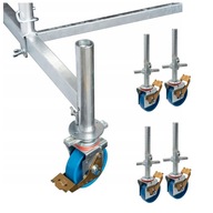 4x Valček 150 mm nastaviteľné pre Krause Climtec 4x Valček 150 mm nastaviteľné pre Krause Climtec