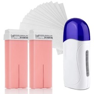 BÁBIKA Xanitalia Sada 2x depilačných voskových roliek ROSA + STRIP HEATER