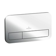 Villeroy & Boch ViConnect WC splachovacie tlačidlo, chróm Villeroy & Boch ViConnect WC splachovacie tlačidlo, chróm