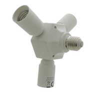 SLITTER ADAPTÉR LED TEE E27 AŽ 3xE27 SLITTER ADAPTÉR LED TEE E27 AŽ 3xE27