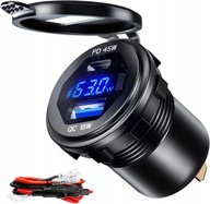 AUTONABÍJAČKA FAST QC 3.0 18W PD 45W AUTONABÍJAČKA FAST QC 3.0 18W PD 45W
