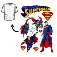 Nažehľovačka Superman Nažehľovacie fólie na tričká Oblečenie 30x20cm