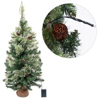 UMELÝ ŽIVÝ SMREK 100 CM LED SVIETIDLÁ UMELÝ ŽIVÝ SMREK 100 CM LED SVIETIDLÁ