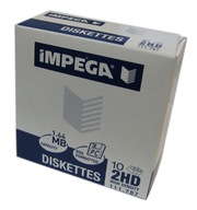 IMPEGA 2HD 3,5'' 1,44 MB 10 diskiet MS-DOS
