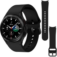 Čierny silikónový remienok pre hodinky GALAXY WATCH 4 Classic Čierny silikónový remienok pre hodinky GALAXY WATCH 4 Classic